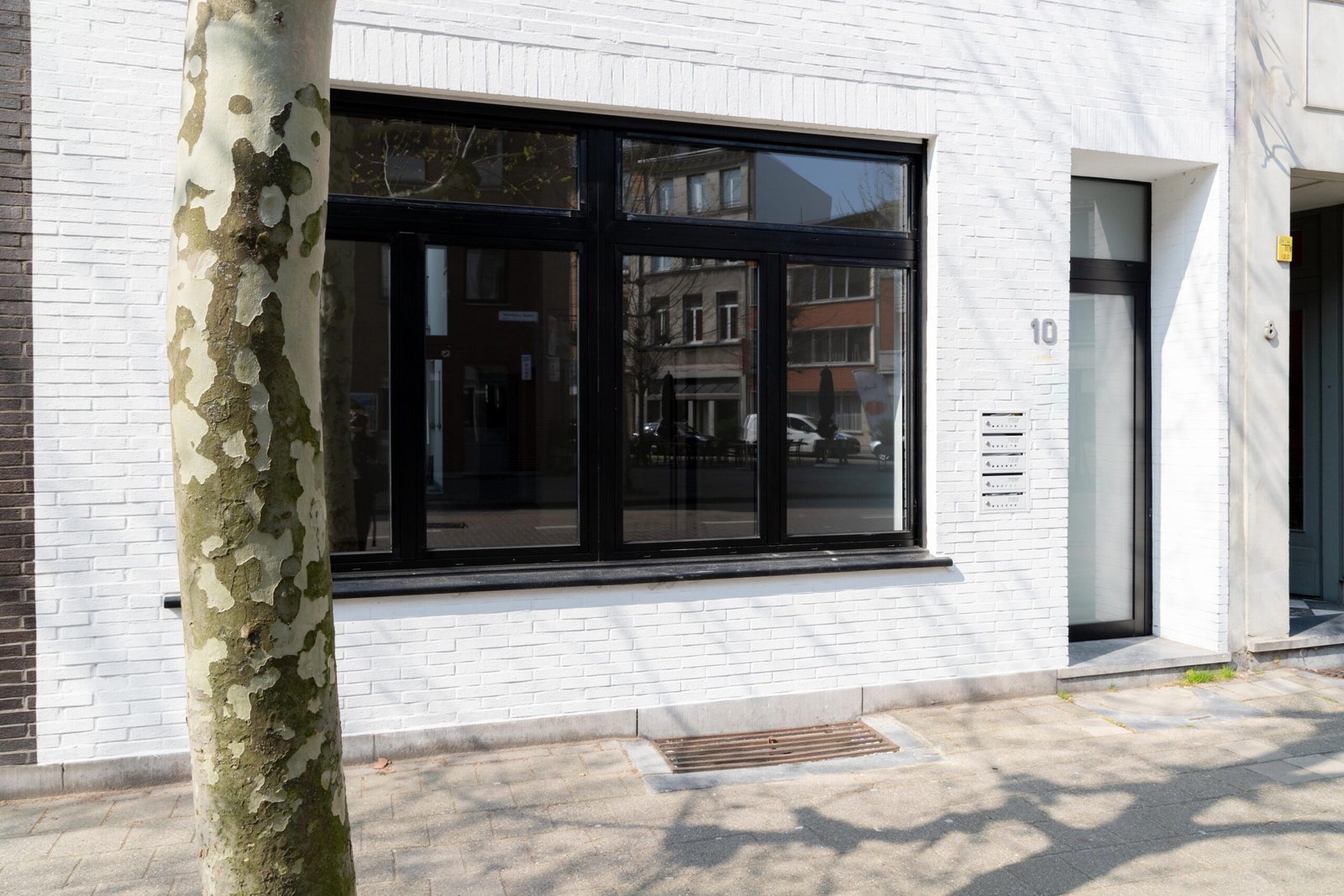 The outside of a completely refurbished residential complex , led by CG permits - architectural services